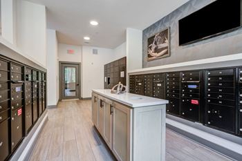 A look at the mail room at the avenues of north decatur